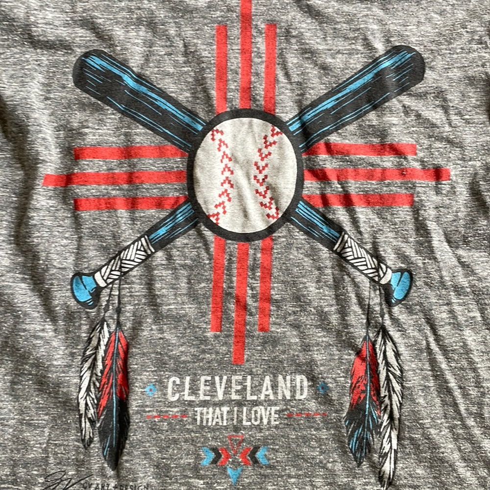 Cleveland baseball tee